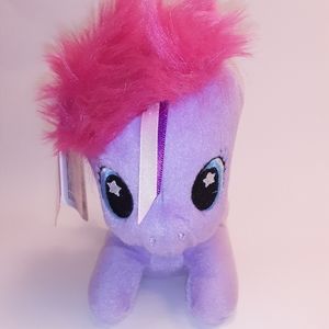 NEW Playskool Friends My Little Pony Plush Starsong 5" Purple Stuffed Animal Toy